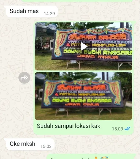 Pengiriman Papan Bunga Cipinang Melayu