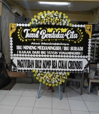 Papan Bunga di Cipinang Melayu